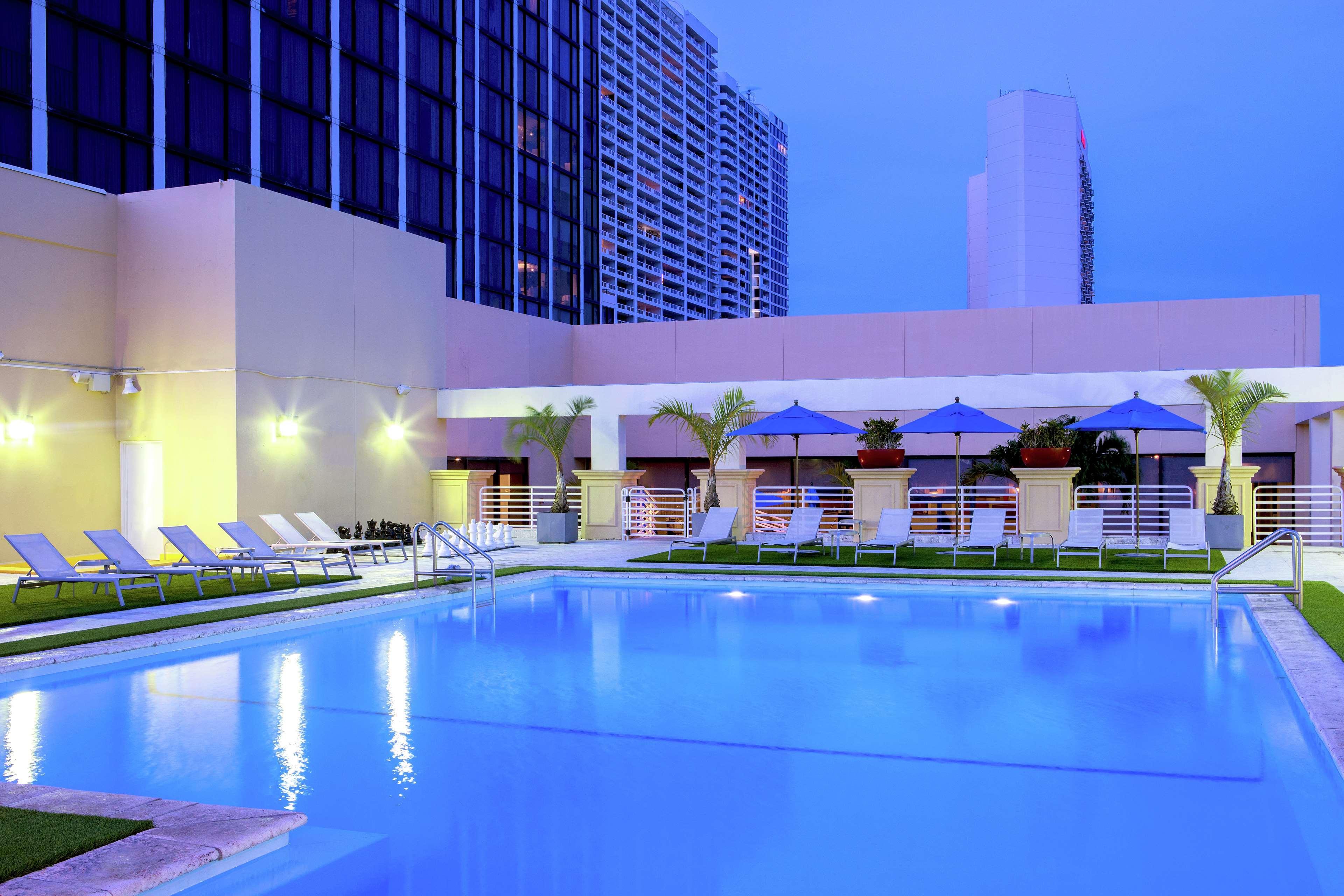 Hilton Miami Downtown Hotel Eksteriør billede